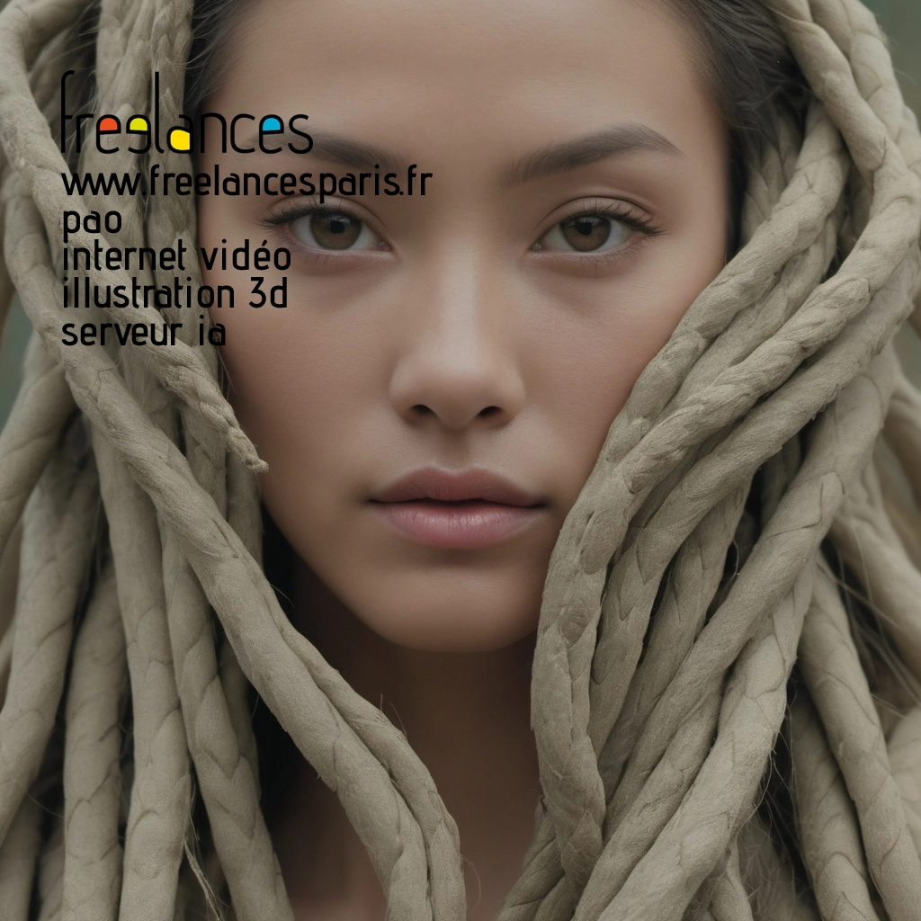 Pao mise en page internet vidéo illustration 3d serveur IA générative AI freelance paris studio de création magazines 8lc5qdn0